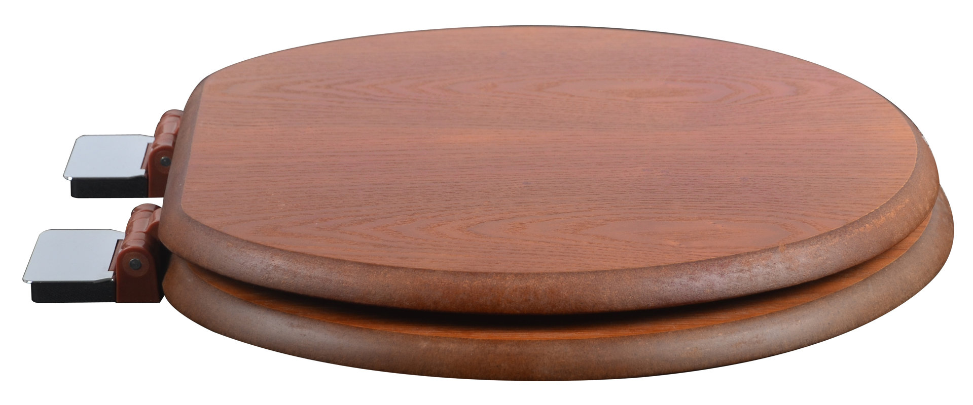 PlumbingTechnologiesLLC Wood Decorative Round Toilet Seat & Reviews